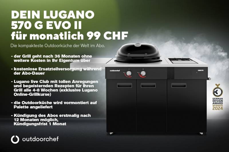 Outdoorchef Lugano 570 G EVO II - im monatlichen Abo