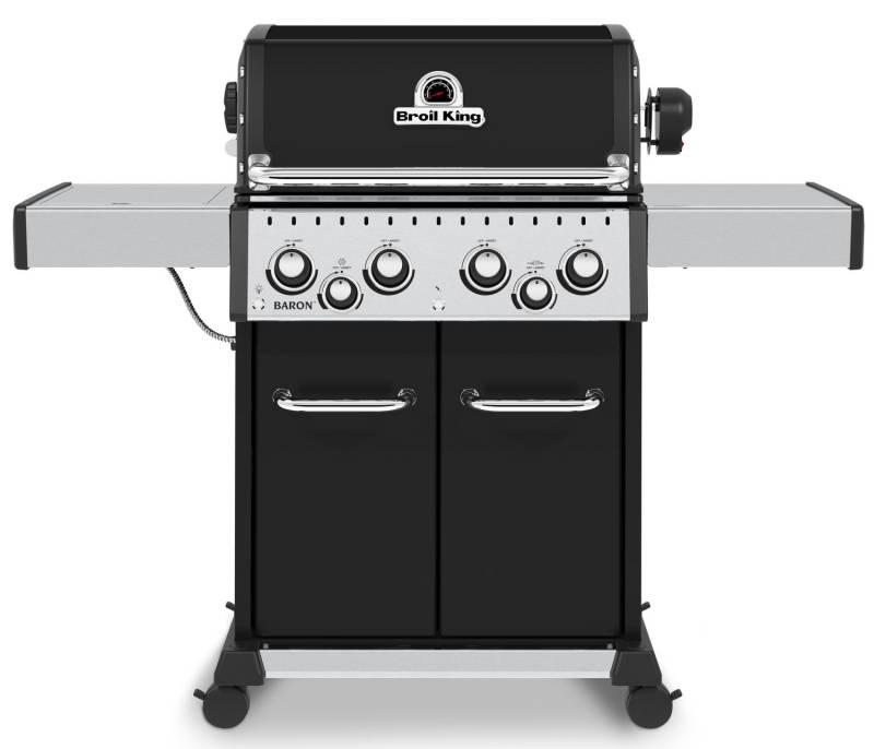 Broil King Baron 490 Black Gasgrill inkl. Drehspieß - Modell 2024