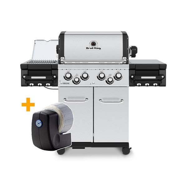 Broil King Regal S490 PRO IR Gasgrill - SMART Deal inkl. Grillfürst Grill Control