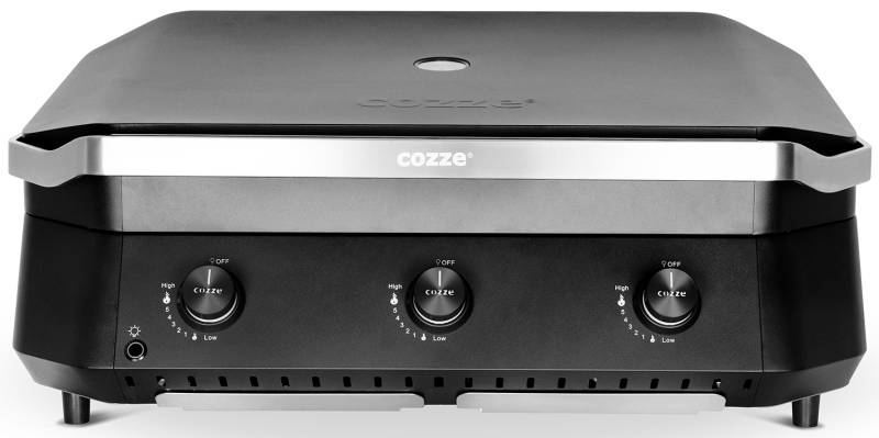 COZZE Plancha 800 - 3 Brenner Plancha Grill / 7,5 kW