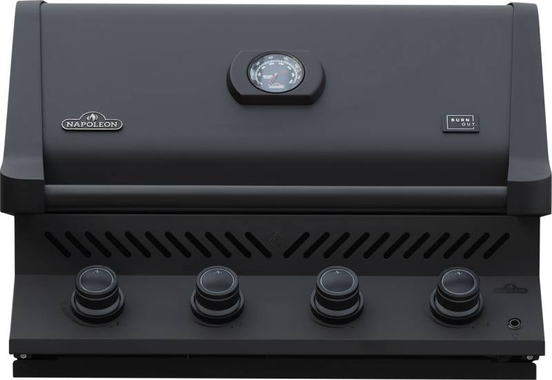 Napoleon Prestige 500 Shadow Einbaugrill inkl. SIZZLE ZONE - Burnout Kitchen Sonderedition