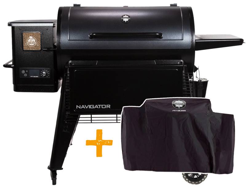 Pit Boss Pelletgrill Navigator 1150 inkl. Abdeckhaube