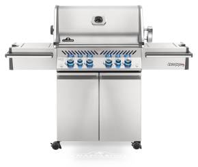 Napoleon Prestige Pro 500-3 Edelstahl Gasgrill inkl. Drehspieß - Modell 2024